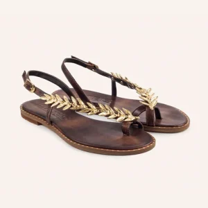 Sandales Elia 1 Bride Chocolat