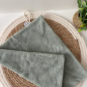 🌸 Grande serviette visage double face – Cam’coud