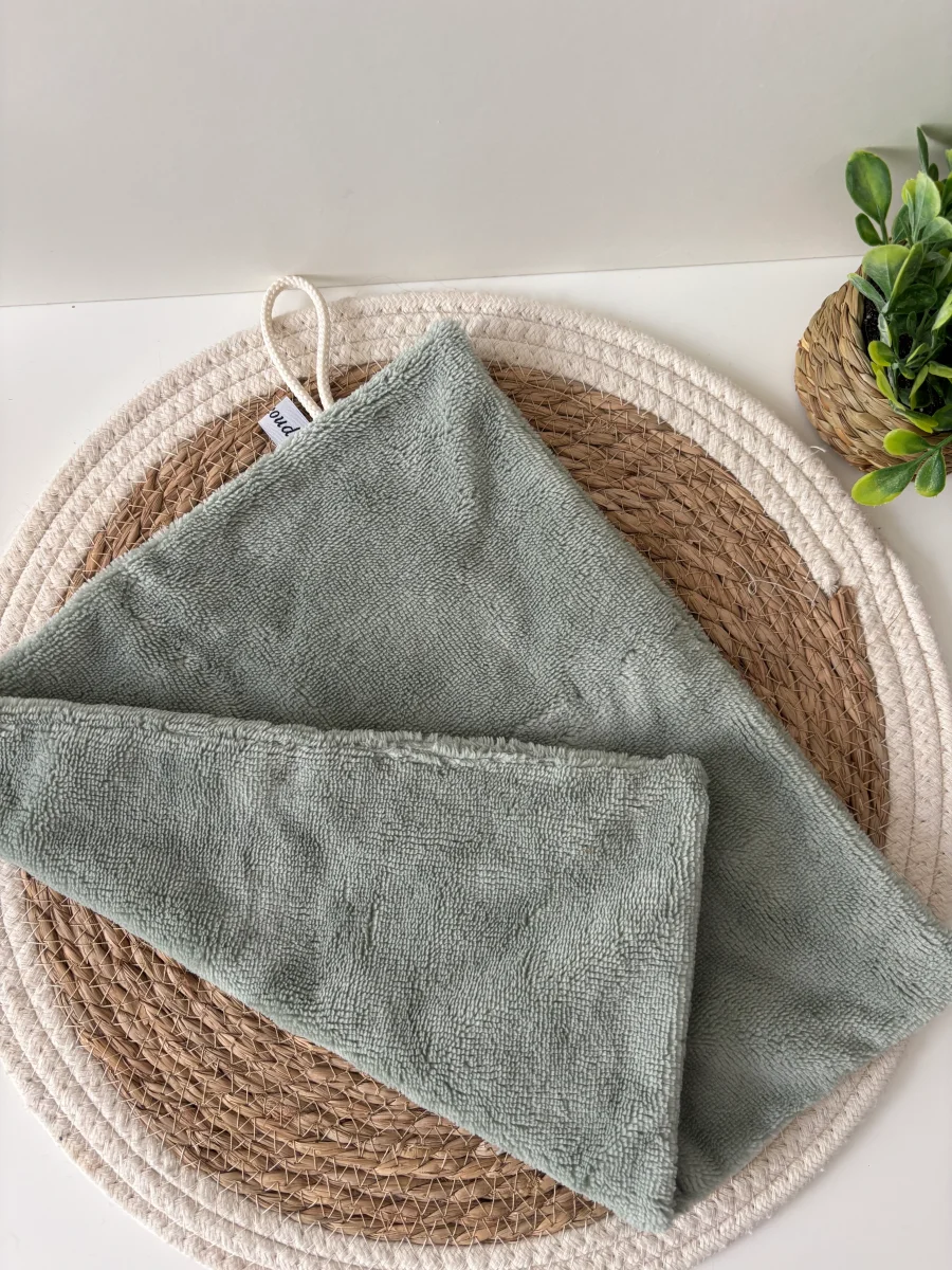 🌸 Grande serviette visage double face – Cam’coud