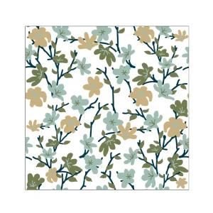 Lot De 20 Serviettes En Papier Yoshi Bleu