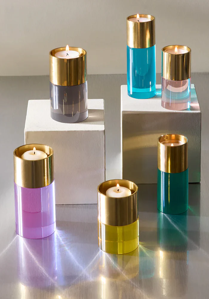 Set De 6 Bougeoirs Jacques Multicolores – Image 5