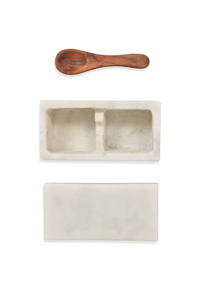 Boite En Marbre Pour Sel Et Poivre – Image 2