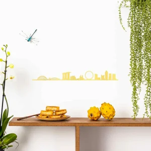 Skyline Singapour 50cm Gold