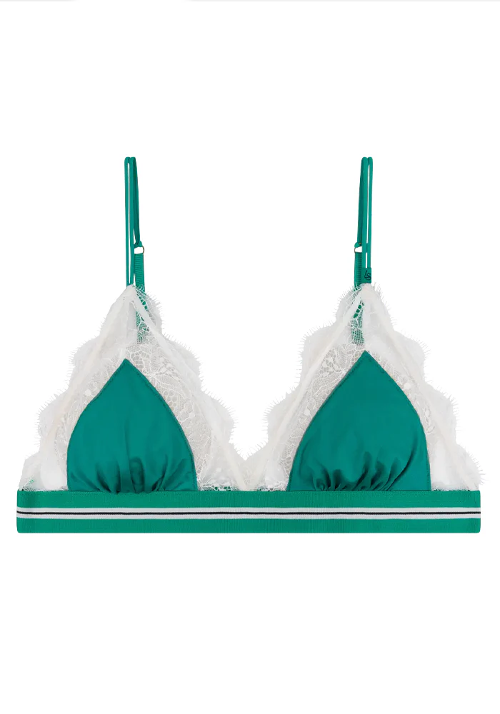 Soutien Gorge Love Lace Vert – Image 2