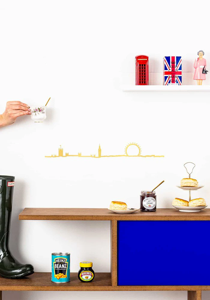 Skyline Londres 50cm Gold