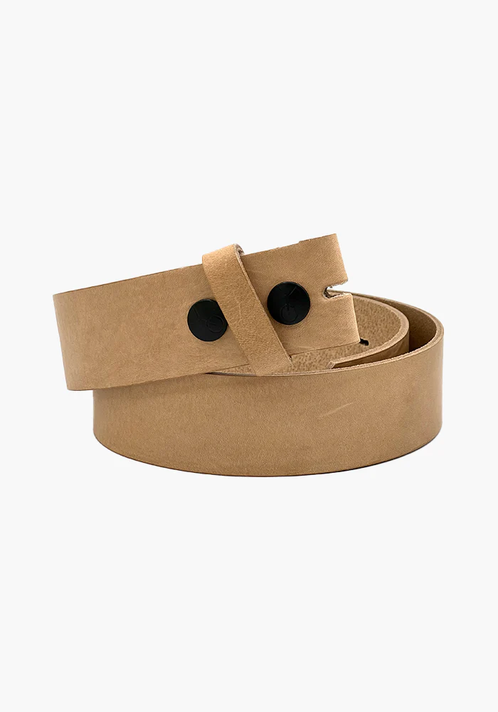 Tige De Ceinture Cuir Preto Ivoire