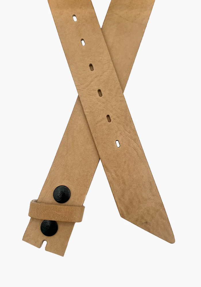 Tige De Ceinture Cuir Preto Ivoire – Image 3