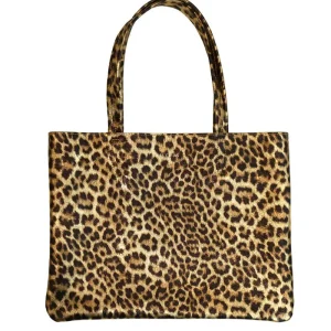 Sac Tote Bag Paysage Léopard