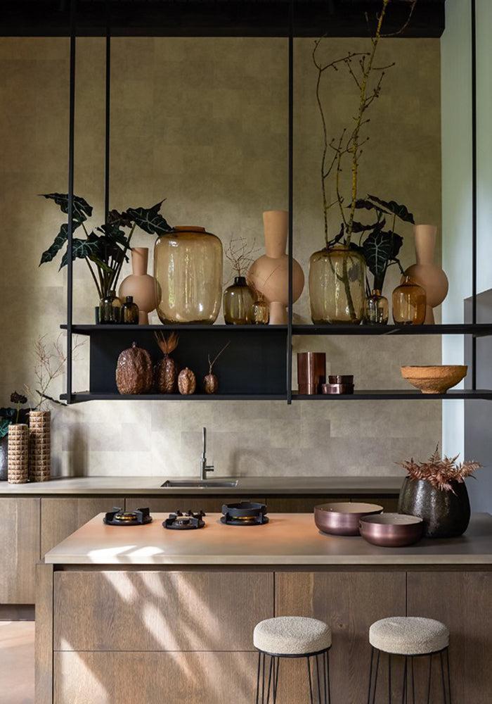 Vase Dakar Brun Transparent Petit Modèle – Image 3