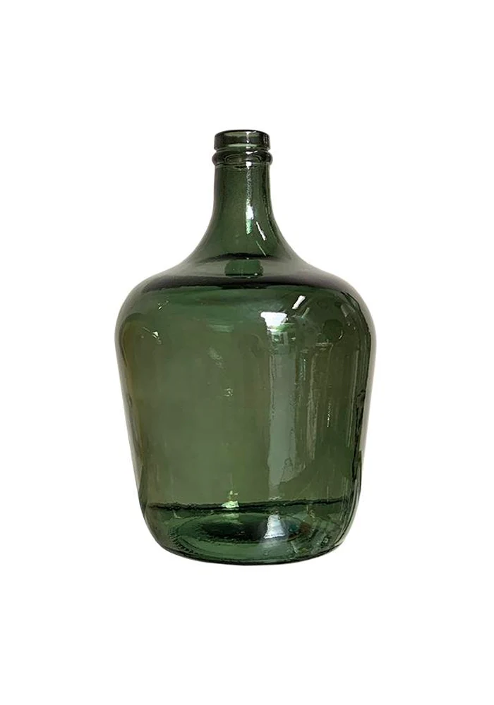 Vase Dame Jeanne Verre Vert – Image 2