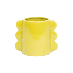 Vase Vagues Jaunes