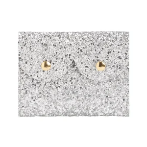 Portefeuille Venus Boobs Glitter Silver
