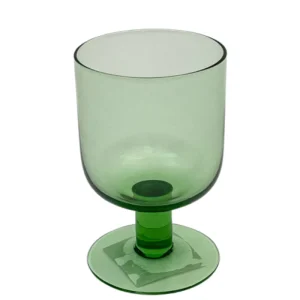Verre À Pied Pure Vert