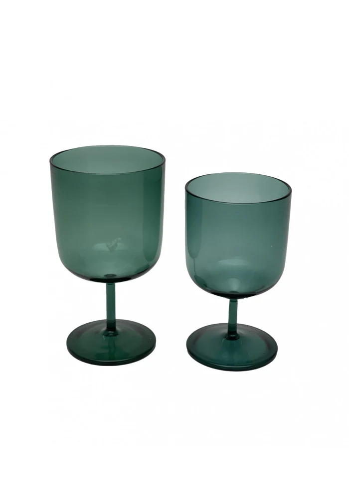 Verre À Pied Grand Modèle Bleu – Image 3