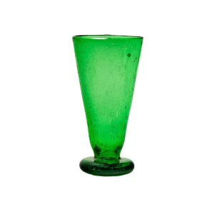 Set De 2 Verres Evasés Vert