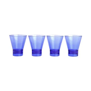 Set De 4 Verres The Gilda Tumbler Cobalt