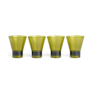 Set De 4 Verres The Gilda Tumbler Olive