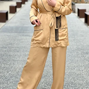 Pantalon Doré Amanda