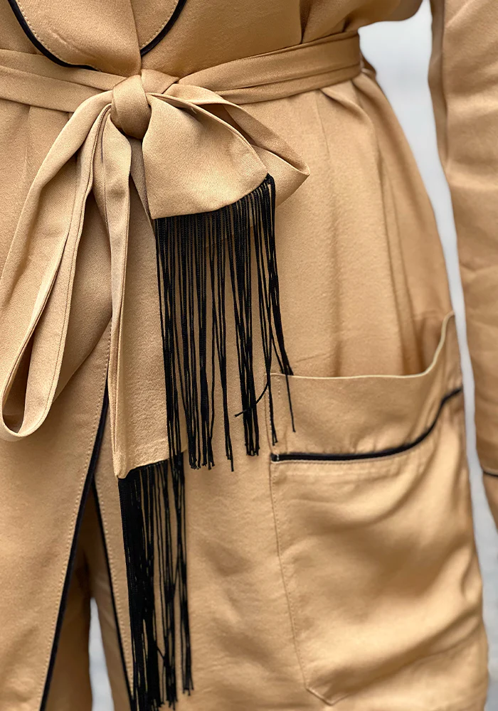 Veste Peignoir Dorée Lorine – Image 3