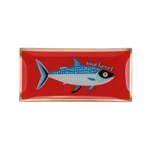 Vide Poche Rectangulaire Avec Poisson